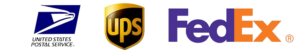 Usps, ups, fedex Logos for footer